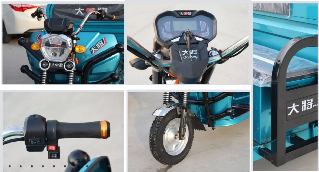 DJ-1.7M Electric Cargo Tricycle gallery image 2